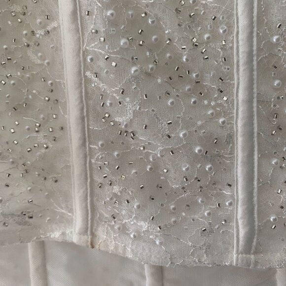 Meshki "Elsie" Pearl Beaded Bustier Top - Picture 9 of 9